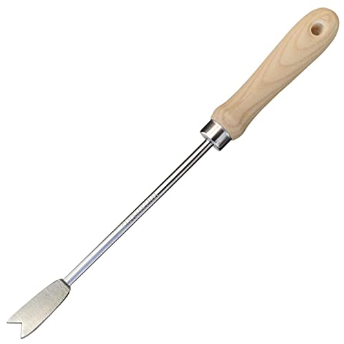 tBesme Hand Weeder Tool Stainless Steel Manual Hand Weeder Easily Removes Dandelions, Thistles, Burdock and Other Invasive Weeds - size: 12.5"Dandelion Weeder
