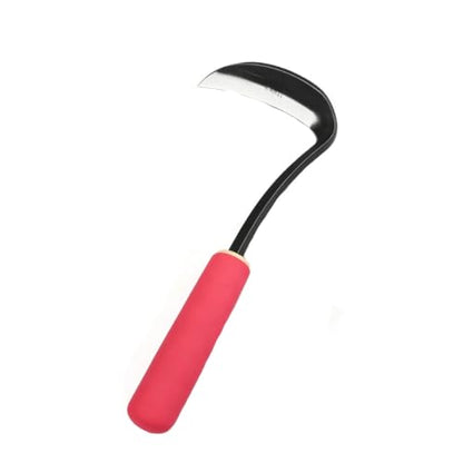 Japanese Gardening Sickle Tool,Hand Hoe,Weeding Sickle Hoe,Weed Remover Tool,Very Sharp Blade,with Soft Sleeve Handle,Weed Puller Tool for Cultivating and Planting,Quick Work