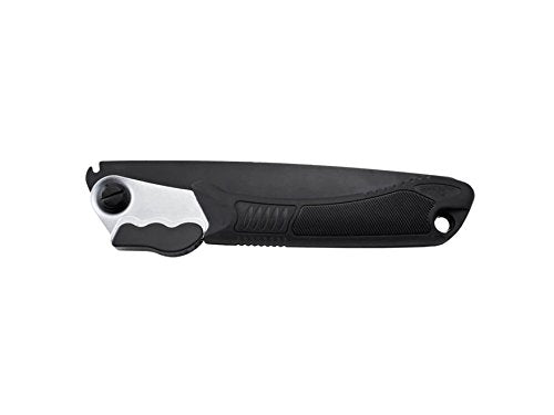 SOG Folding Camping Saw 8.25" Black Powder Coated Blade Soft Grip TRP Handle Black