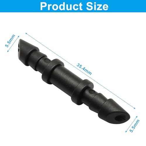 Drip Irrigation Coupling Fittings Kits, 1/4 Inch, 120 Pieces - size: Coupling