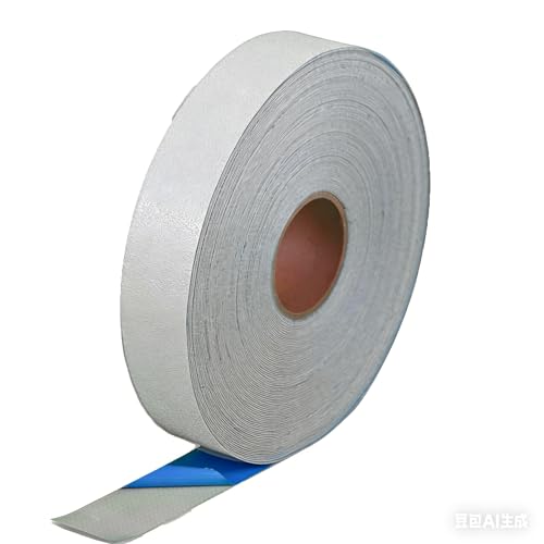 Reflective Pavement Marking Tape Slip-Resistant and Durable, Heavy-Duty Rubber Base for Outdoor Applications, Perfect for Driveways, Walkways, and Parking Areas (White, 2 Inch X 108 Feet) - color: White, size: 2 Inch X 108 Feet