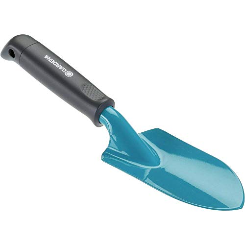 GARDENA Classic Hand Trowel: Universal spade for Planting and transplanting in the Garden and on the Balcony, Steel, Corrosion-Resistant, Ergonomic Handle, 8 cm Working Width (8950-20) - style: Hand Trowel