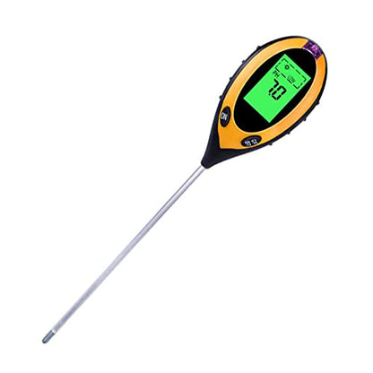 New Soil pH Meter 3 in 1/4 in 1 PH Light Moisture Acidity Tester Soil Tester Moisture Meter Plant Soil Tester Kit for Flowers