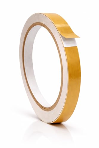WOD Engineering Grade Retro Reflective Tape Gold, 1/2 inch Wide x 30 ft. Outdoor Waterproof Safety Reflector for Autos, Bikes, Camper, RV, Boat Striping, and Traffic Signage Marking - color: Gold, size: 1/2 Inch