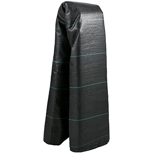 Happybuy 13ft x 108ft Driveway Fabric, 5oz Heavy Duty Weed Barrier Fabric - size: 13FTx108FT-5OZ