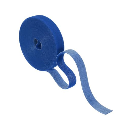 HARFINGTON Garden Plant Tape 16.4ft 19/32" Reusable Ties Strap Blue - color: Blue, size: 16.4ft x 19/32"