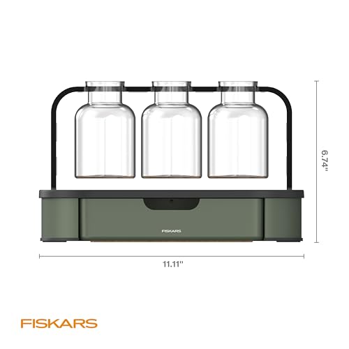 Fiskars Plant Propagation Station, Hydroponic System for Indoor Gardening