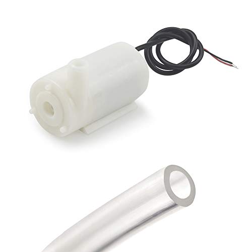 Automatic Irrigation DIY Kit Self Watering System with PDF Tutorial, 4pcs Capacitive Soil Moisture Sensor 4Channel 5V Relay Module and 4pcs Water Pump + 4M Vinyl Tubing for Garden Plant