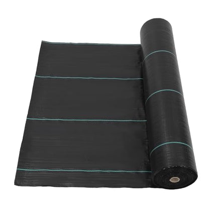 6.5ft X 330ft Weed Barrier Landscape Fabric Heavy Duty, Premium 3.2 oz Ground Cover Weed Block Gardening Mat, Easy Setup & Superior Weed Control, for Erosion Control, Weed Barrier - size: 6.5*330FT & 3.2oz