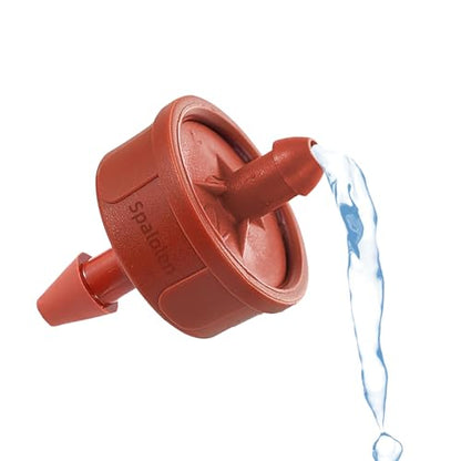 30PCS 2 GPH Pressure Compensating Drip Irrigation Spot Watering Drippers/Emitters, Self-Cleaning Constant Flow Drip Irrigation Emitters Heads Irrigation Drippers Parts for Drip Irrigation System - color: 30PCS, size: 2 GPH