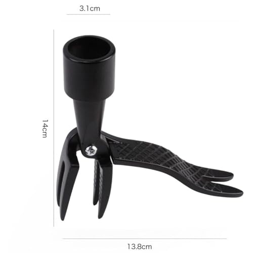 Stand-Up Weed Pulling Tool with 3-Claw Design, Effortless Root Remover for Lawn & Garden, Durable Metal Weeder Head for Dandelions & Crabgrass (Handle Not Included)