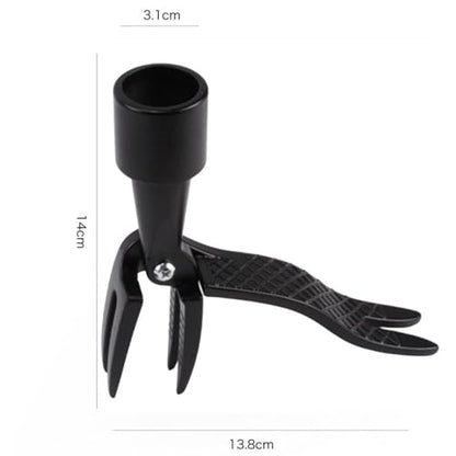 Stand-Up Weed Pulling Tool with 3-Claw Design, Effortless Root Remover for Lawn & Garden, Durable Metal Weeder Head for Dandelions & Crabgrass (Handle Not Included)