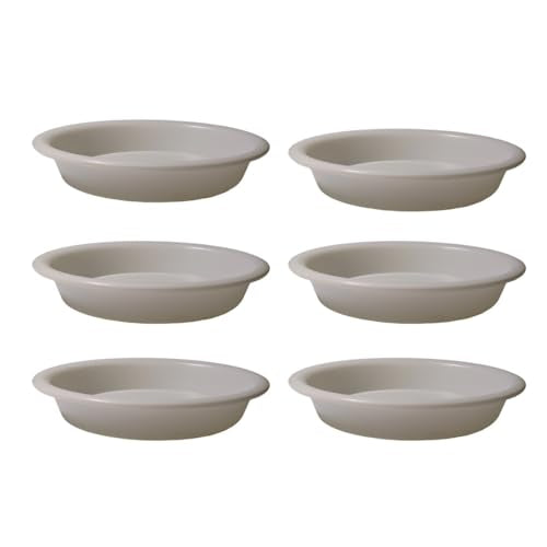 6 Pack 3.5 inch Plant Saucers Flower Pot Trays, Plastic Planter Drip Tray - size: 3.5"-6pcs