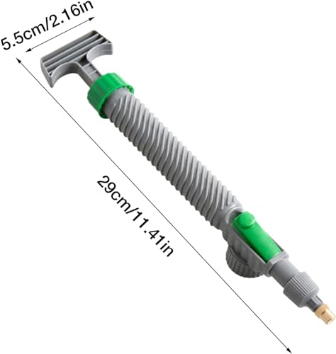 Handheld Sprayer - High Pressure Air Pump Manual Sprayer with Adjustable Nozzle - Garden Pump Sprayer - Hand Pump Sprayer Pressure Sprayer Top for Home Lawn Garden Watering Lawn and Garden, Sprayers