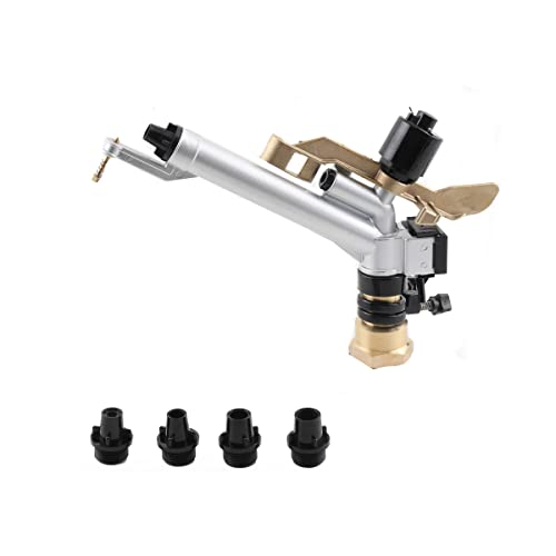 1.5" Impact Spray Gun Sprinkler, 360° Adjustable