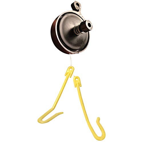 Plant Yoyo Hangers - 50 Pack - 2 Hooks - Plant Support for Stems & Branches with Heavy Buds, Colas, Flowers, Fruits & Vegetables - Great for Grow Tent, Grow Room, and Garden - color: 50 Pack