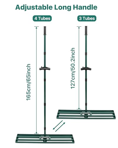 Lawn Leveling Rake, 30 x 10, Yard Leveling Rake for Soil - size: 30 Inches