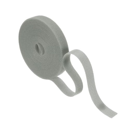 HARFINGTON Garden Plant Tape 16.4ft 1/2" Reusable Ties Strap Gray - color: Gray, size: 16.4ft x 1/2"