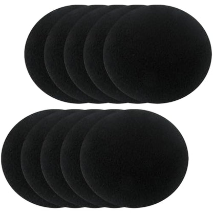Charcoal Filters for Kitchen Compost Bin, 10 Pack Compost Filters for Countertop Bin Pail Replacement, Activated Charcoal Home Bucket Refill Sets, Round 6.7 Inch