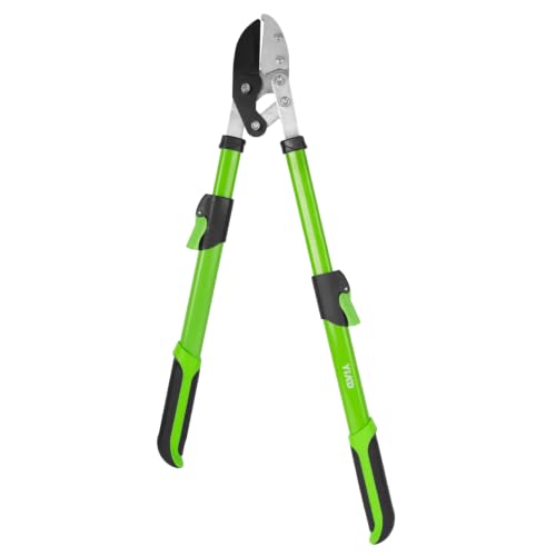 26"-36" Extendable Anvil Loppers, Compound Action Branch Cutter, 2 Inch Cut - style: 36" Extendable Anvil Loppers
