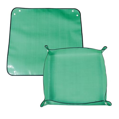Waterproof Potting Mat Foldable Transplanting Mat for Indoor Plants Portable Gardening Tray Potting Soil Catcher (39in*39in)