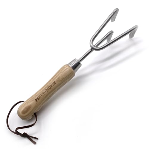 Ferry Morse Hand Cultivator - Premium Garden Tool for Digging, Aerating, Weeding - style: Cultivator