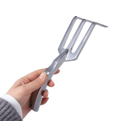 Vctitil Garden Hand Cultivator Rake Aluminum Alloy Soil Loosening Tool for Gardening and Leaf Gathering