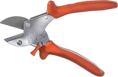 Original LÖWE 5 Professional Anvil Pruning Shears 5.107 with Stainless and Non-Stick Coated Steel Blade - Handy and Lightweight Pruning Shears Ideal for Cutting Apple Trees, Pear Trees & Orchard Work - style: Inward curved handle