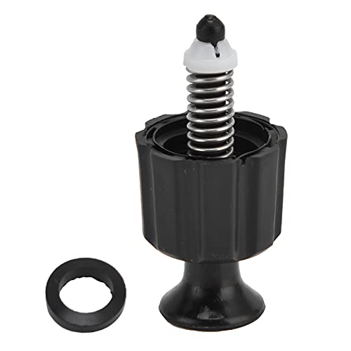 Pressure Relief Valve, PP Automatic Safety Bleed Valve for Manual Sprayer Safety Release Valve For 3L / 5L / 8L Backpack Sprayers Replacement PP Material Automatic Safety Valve - color: Black