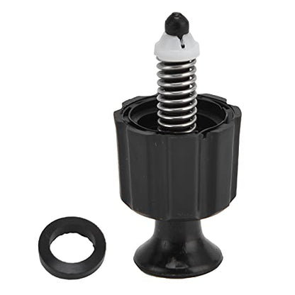 Pressure Relief Valve, PP Automatic Safety Bleed Valve for Manual Sprayer Safety Release Valve For 3L / 5L / 8L Backpack Sprayers Replacement PP Material Automatic Safety Valve - color: Black