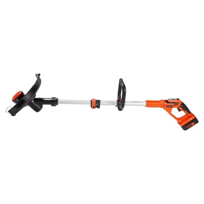 BLACK+DECKER 40V MAX String Trimmer and Lawn Edger, 13 Inch Weed Eater, Far Reach, Battery and Charger Not Included (LST136B) - style: Bare Tool Only