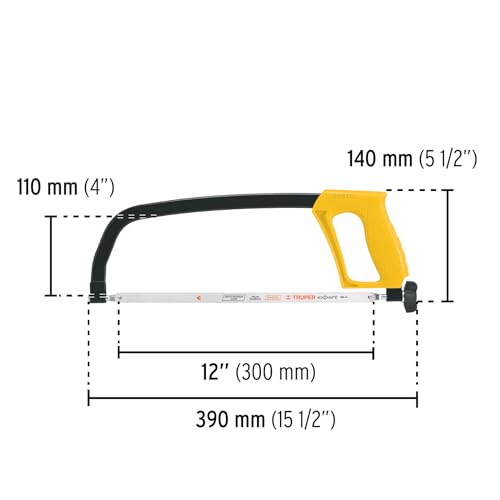 Truper 20017 / APS-12-12" Metal Fixed Hacksaw Frame