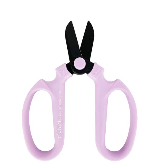 Flower Scissors With Black Carbon Steel Blades 6.7 Inch, Snapdragon (Lavender) - style: 6.7 Inch Lavender