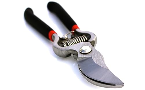Garden Guru Classic Bypass Pruning Shears Clippers – Heavy Duty Forged Steel Pruners – Non Slip Comfort Grips – Cuts up to 1” Diameter – Professional Bypass Pruners Black - 1 Case (60 Pcs) - size: 60 Pack, style: Bypass Pruner (Black)