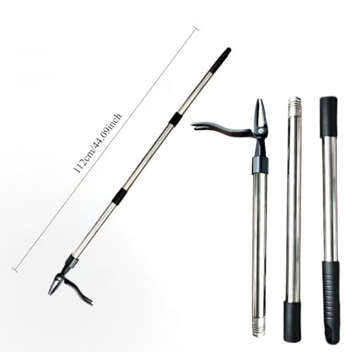 Stand on Weeding Tool, Long Handled Lawn Weeder