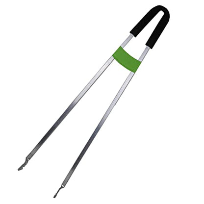 Reacher Grabber Tool,Litter Pick Up Stick Lightweight Aluminium Rustproof,Trash Tong,Reaching Assist Tool for Elderly,Garden Nabber Plogging