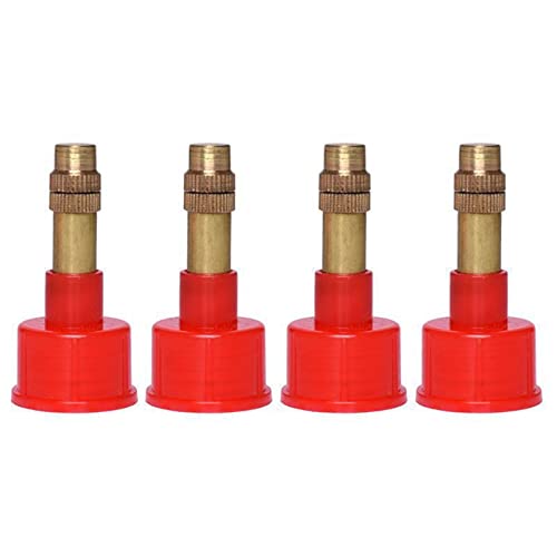 4 Pack Garden Bottle Sprayer Nozzle Replacement Caps 0.79'' 20mm Thread Head Brass Ajustable Nozzles for 50oz 27oz 0.8-1.5L Water Pump Bottle Watering Spraying Hand-Held Pressure Mister - color: 0.2Gallon/27oz/0.8L/50oz/0.4Gallon/1.5L