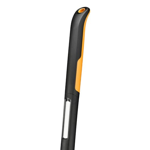 Fiskars Xact Cultivator 3 prongs 150 mm, for Optimal Cultivation of the Soil, Length: 172 cm, Width: 14.8 cm, Black/Orange, Stainless Steel/Plastic/Aluminium, 1027040 - style: Manifold