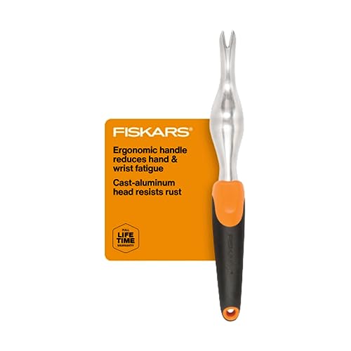Fiskars Ergo Garden Hand Weeder Tool, Heavy Duty for Removing Weeds & Roots - size: Weeder, style: Weeder