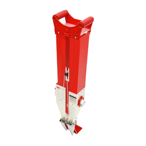 Manual Handheld Seeder Double Cylinder Seeder & Fertilizer Spreader Adjustable Handheld Seeder Fertilizer with Seeding 5 Molds Garden Plant Tool for Corn Peanut