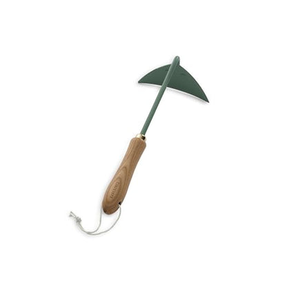 Barebones Triangle Hoe - Stainless Steel Blade Japanese Gardening Tools for Weeding Long Handle and Hand Hoe (Ash/Mint) - color: Ash/Mint, size: Triangle Hoe