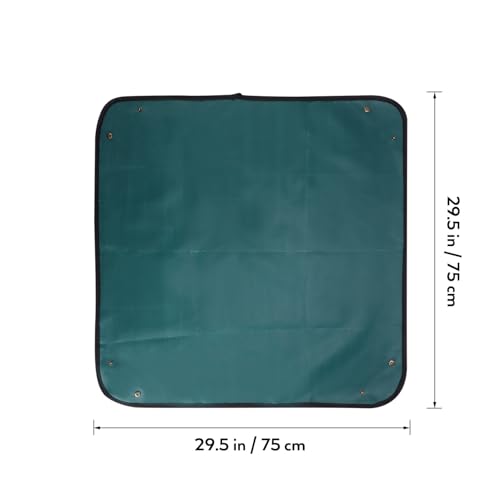 LIOOBO Repotting Mat for Indoor Plants 29.52 X 29.52 X 0.39 in Foldable Plant Mat with Non-Slip Bottom Potting Soil Pad for Transplanting Pruning Watering Gardening Work