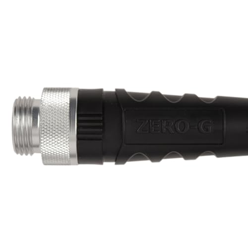zero-G 4001-25 8 Inch by 25 Feet Lightweight, Ultra Flexible, Durable, Kink-Free Garden Hose, Gray 5/8" x 25' (Pack of 6) - size: 5/8" x 25' (Pack of 6), style: zero-G
