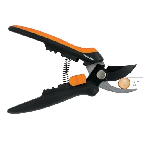 Fiskars Floral Bypass Pruning Shears, Garden Clippers for Deadheading - style: Floral Pruner