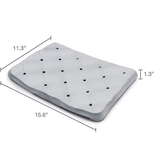 DMI Bath Seat Foam Cushion for Transfer Benches, Shower Chairs, Bath Chairs, Stadium Seats, Bathtub Cushion or Kneeling Mat, FSA HSA Eligible, Kneeling Pad, Waterproof Foam and Slip-Resistant - style: Foam Cushion (pack of 1)