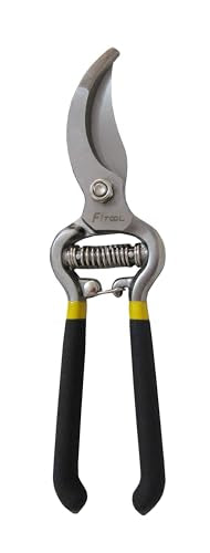 Forged Bypass Hand Clippers Pruner, With 5/8 Inch Cutting Capacity, Ergonomic handle with Soft Grip, Pruning Shear 8-Inch (Bypass) - style: Bypass