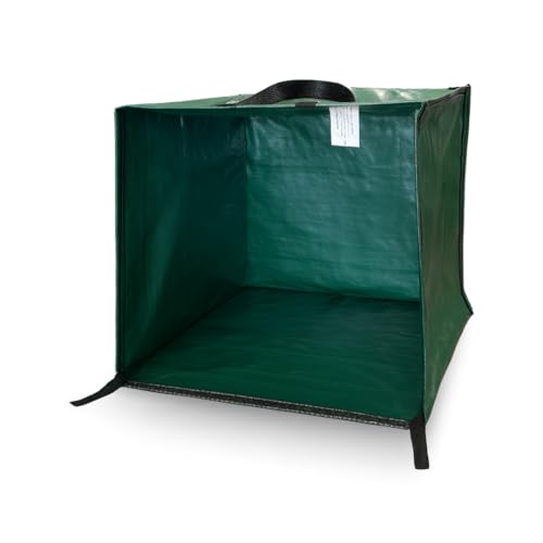 DURASACK 72-Gallon Leaf Collector Bag, Pack of 2, Green - color: Green