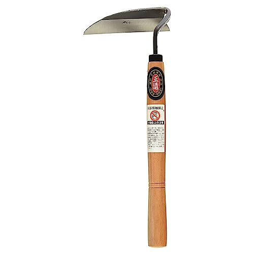 Japanese Weeding Sickle Very Sharp Edge Quick Work (Full Size)
