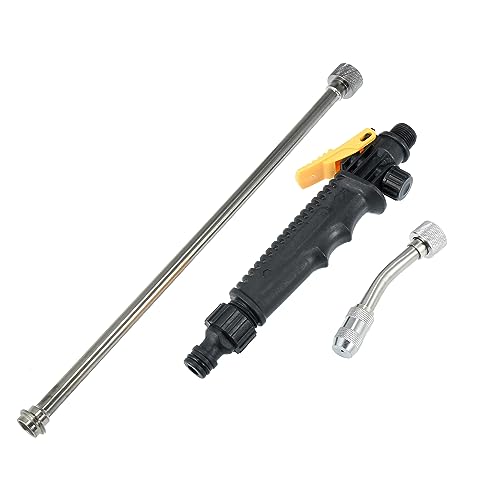 X AUTOHAUX 58cm 22.8" High Pressure Water Gun Hose Sprayer Nozzle Set