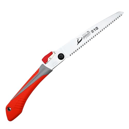 TONMA 8" Folding Hand Saw, Made in Korea, 210mm Medium Teeth - size: 8 inches (210mm)